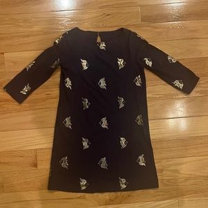 Lilly Pulitzer Girls Large (8-10) navy dress